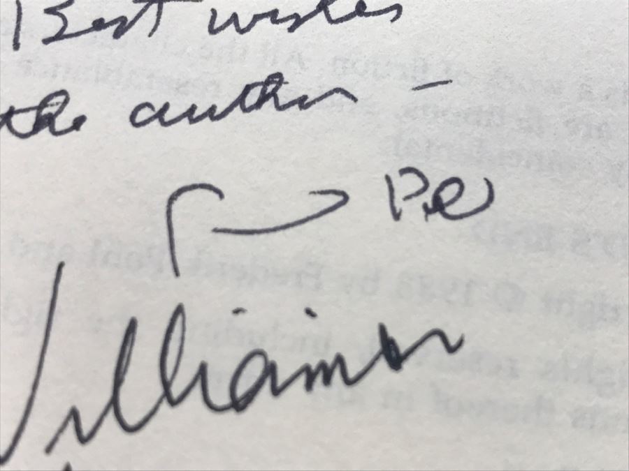 Signed First Edition 1988 Hardcover Book Land's End By Frederik Pohl And Jack Williamson (Signed By Both Authors) [Photo 8]