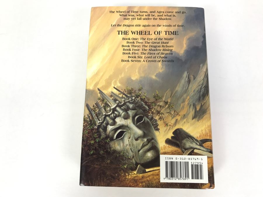 Signed First Edition 1998 Hardcover Book The Path Of Daggers By Robert Jordan [Photo 4]