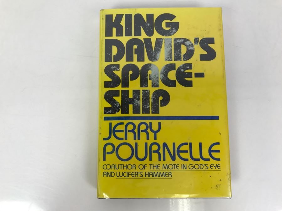 Signed First Edition 1980 Hardcover Book King David's Spaceship By J.E. Pournelle [Photo 2]