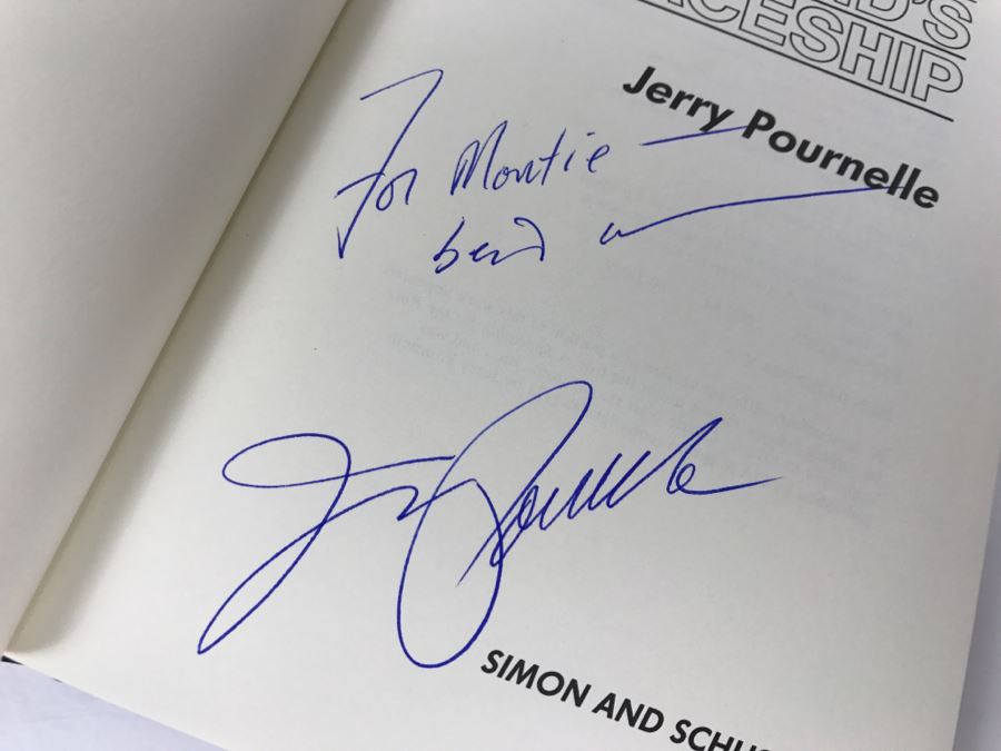 Signed First Edition 1980 Hardcover Book King David's Spaceship By J.E. Pournelle [Photo 7]