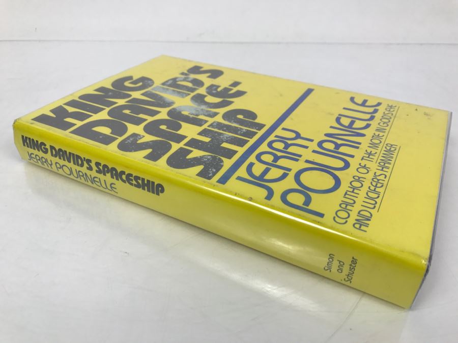Signed First Edition 1980 Hardcover Book King David's Spaceship By J.E. Pournelle [Photo 3]