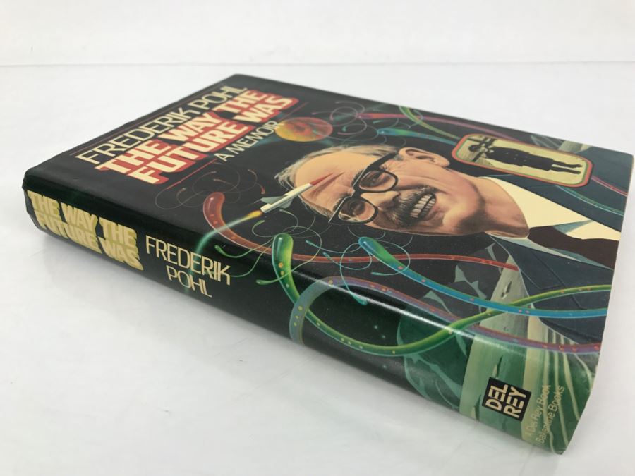 Signed First Edition 1978 Hardcover Book The Way The Future Was By Frederik Pohl [Photo 3]
