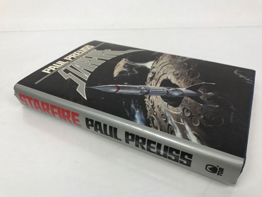 Signed First Printing 1988 Hardcover Book STARFIRE By Paul Preuss [Photo 3]