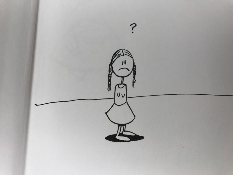 Signed And Hand Illustrated First Edition Hardcover Book Creepy Susie And 13 Other Tragic Tales For Troubled Children By Angus Oblong [Photo 8]