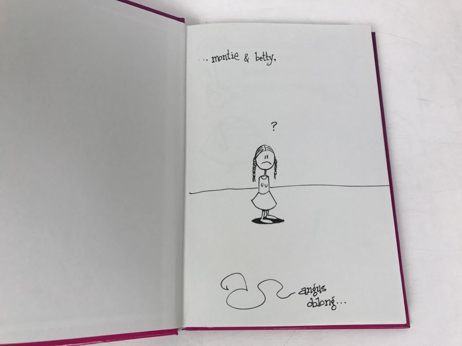 Signed And Hand Illustrated First Edition Hardcover Book Creepy Susie And 13 Other Tragic Tales For Troubled Children By Angus Oblong [Photo 5]