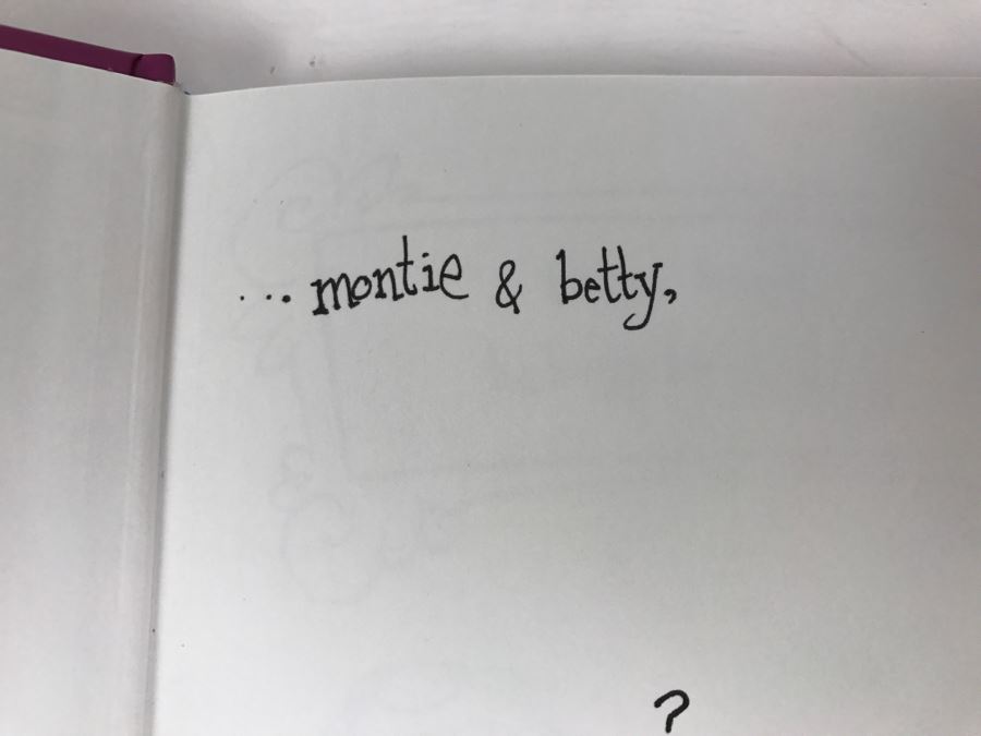 Signed And Hand Illustrated First Edition Hardcover Book Creepy Susie And 13 Other Tragic Tales For Troubled Children By Angus Oblong [Photo 7]