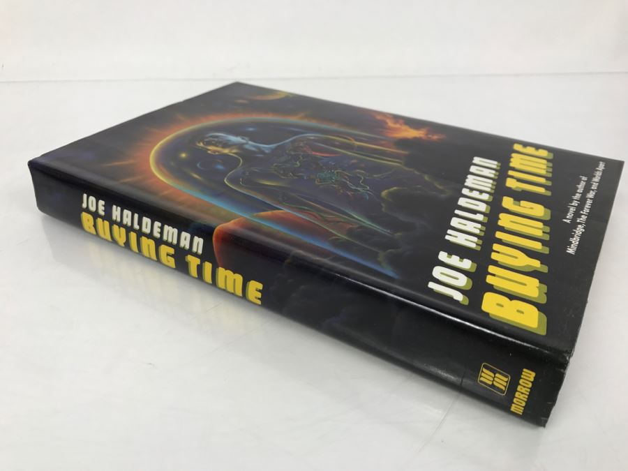 Signed Hardcover Book Buying Time By Joe Haldeman [Photo 3]