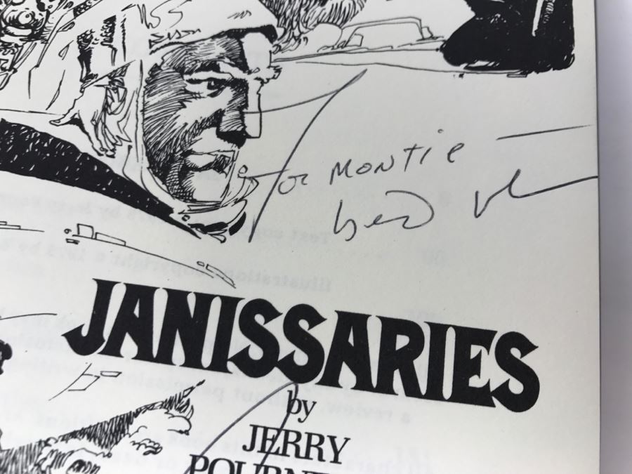 Signed First Printing 1979 Hardcover Book JANISSARIES By Jerry Pournelle [Photo 7]