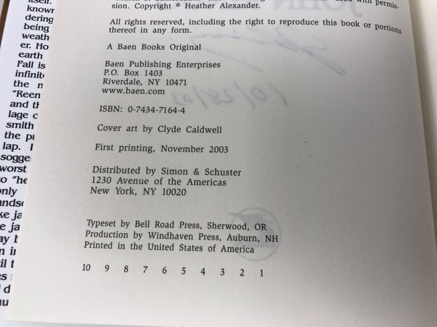 Signed First Printing 2003 Hardcover Book There Will Be Dragons By John Ringo [Photo 9]