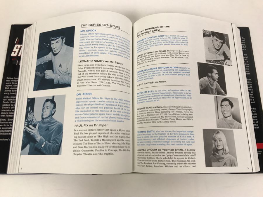 Signed First Printing 1996 Hardcover Book Inside STAR TREK The Real Story By Herbert F. Solow And Robert H. Justman (Signed By Both Authors) [Photo 15]