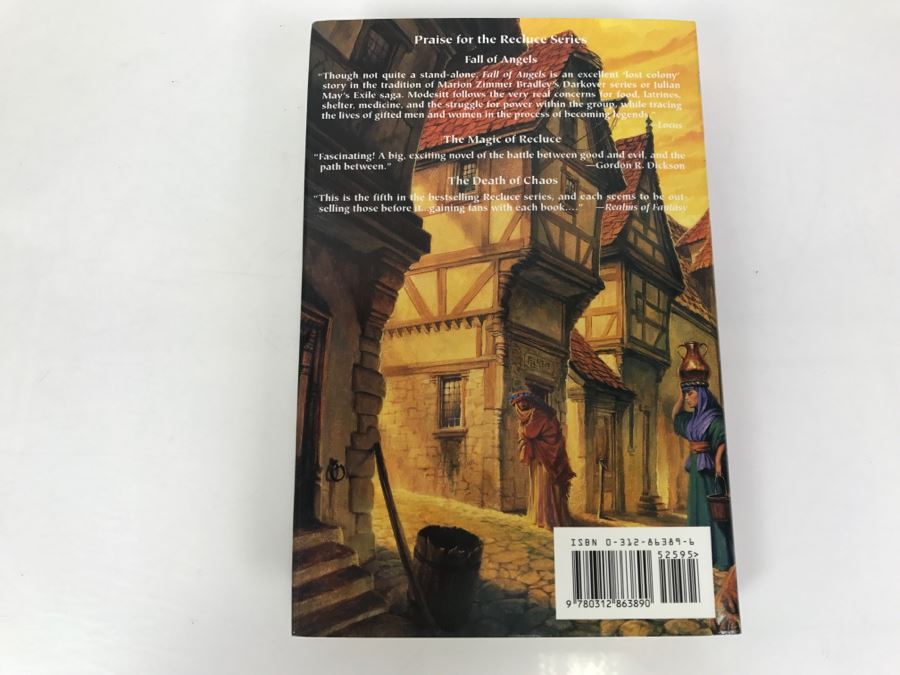 Signed First Edition 1997 Hardcover Book The Chaos Balance By L.E. Modesitt, Jr. [Photo 4]