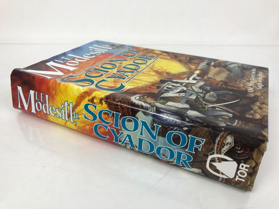Signed First Edition 2000 Hardcover Book Scion Of Cyador By L.E. Modesitt, Jr. [Photo 3]
