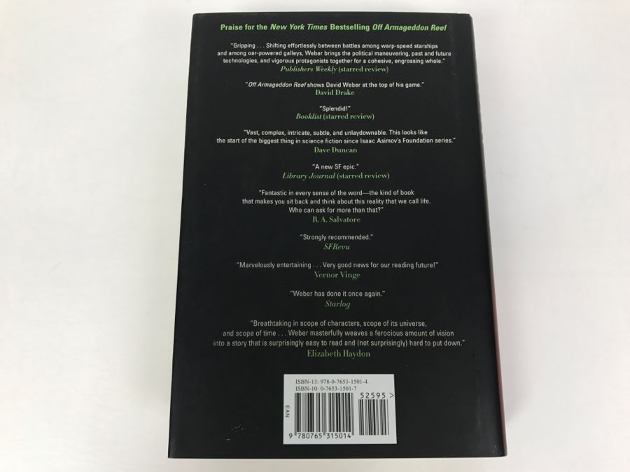 Signed First Edition 2008 Hardcover Book By Schism Rent Asunder By David Weber [Photo 4]