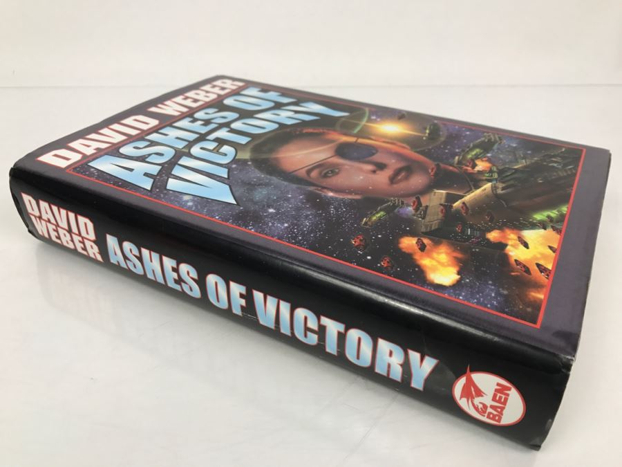 Signed First Printing 2000 Hardcover Book Ashes Of Victory By David Weber [Photo 10]