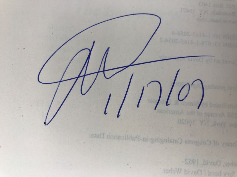 Signed First Printing 2006 Hardcover Book In Fury Born By David Weber [Photo 7]