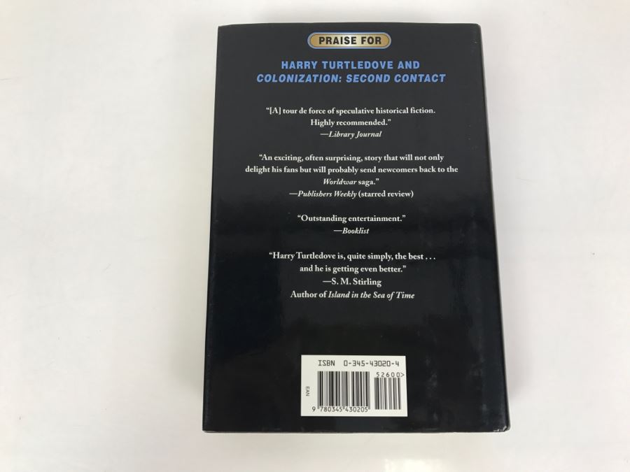 Signed First Edition 2000 Hardcover Book Colonization: Down To Earth By Harry Turtledove [Photo 4]