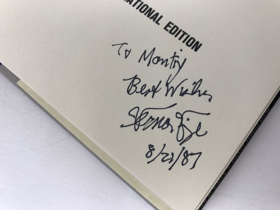 Signed First Bluejay Printing 1984 Hardcover Book The Peace War By Vernor Vinge [Photo 7]