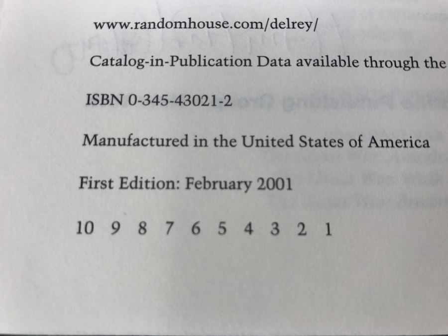 Signed First Edition 2001 Hardcover Book Colonization: Aftershocks By Harry Turtledove [Photo 9]