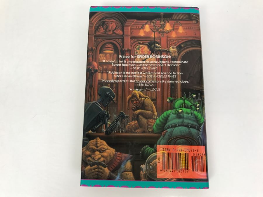 Signed First Edition 1993 Hardcover Book The Callahan Touch By Spider Robinson [Photo 4]
