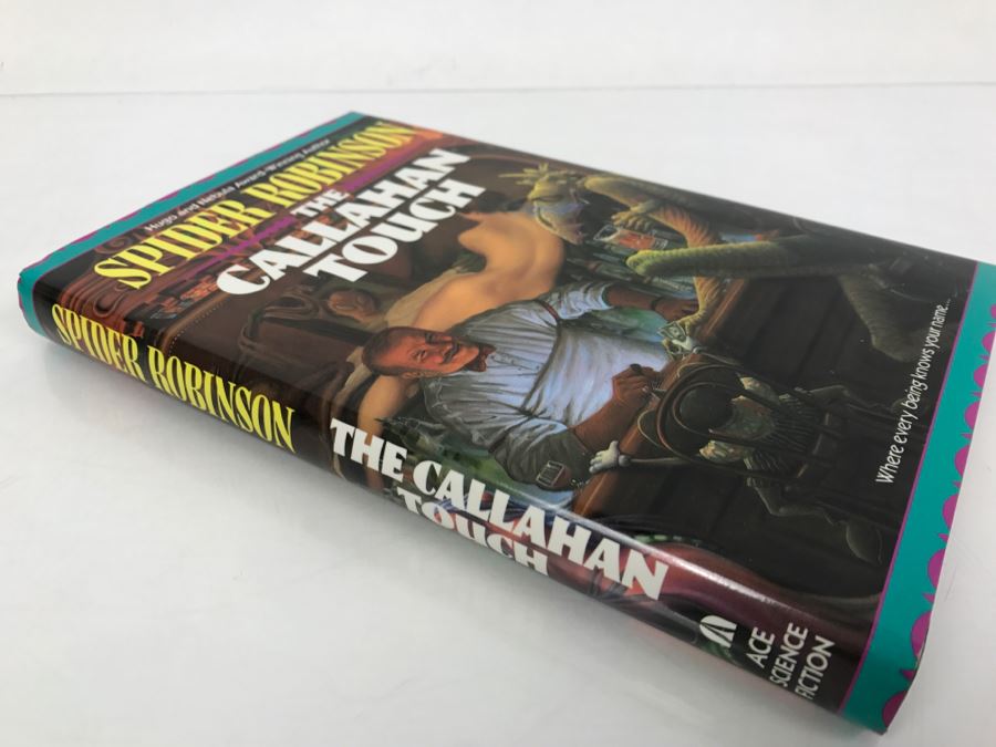Signed First Edition 1993 Hardcover Book The Callahan Touch By Spider Robinson [Photo 3]