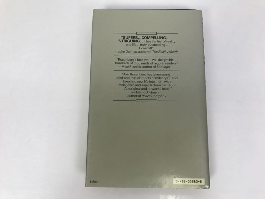 Signed First Printing 1988 Hardcover Book Not For Glory By Joel Rosenberg [Photo 4]