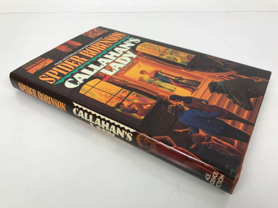 Signed First Edition 1989 Hardcover Book Callahan's Lady By Spider Robinson [Photo 3]