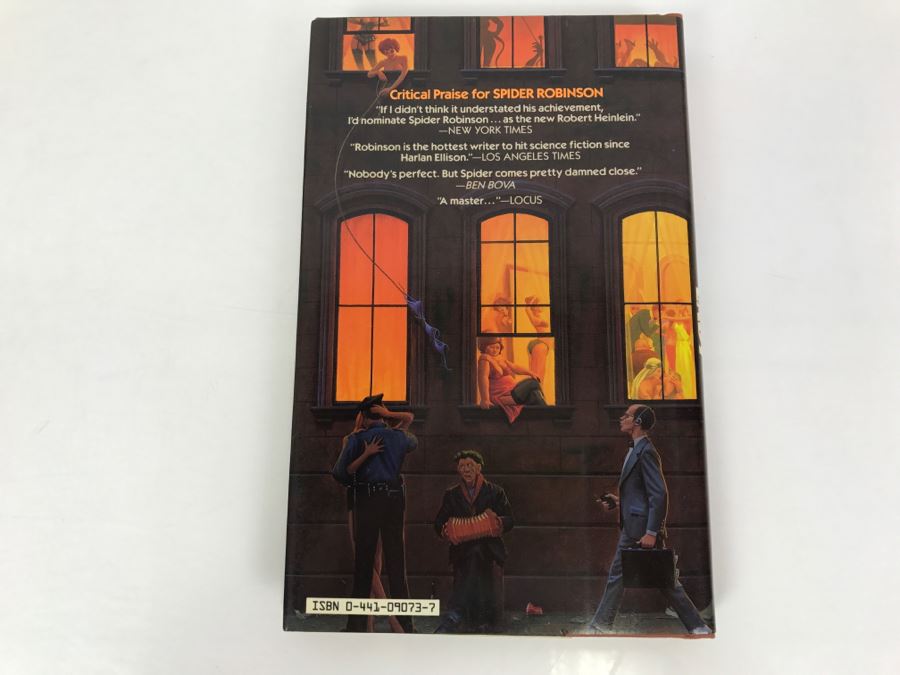 Signed First Edition 1989 Hardcover Book Callahan's Lady By Spider Robinson [Photo 4]