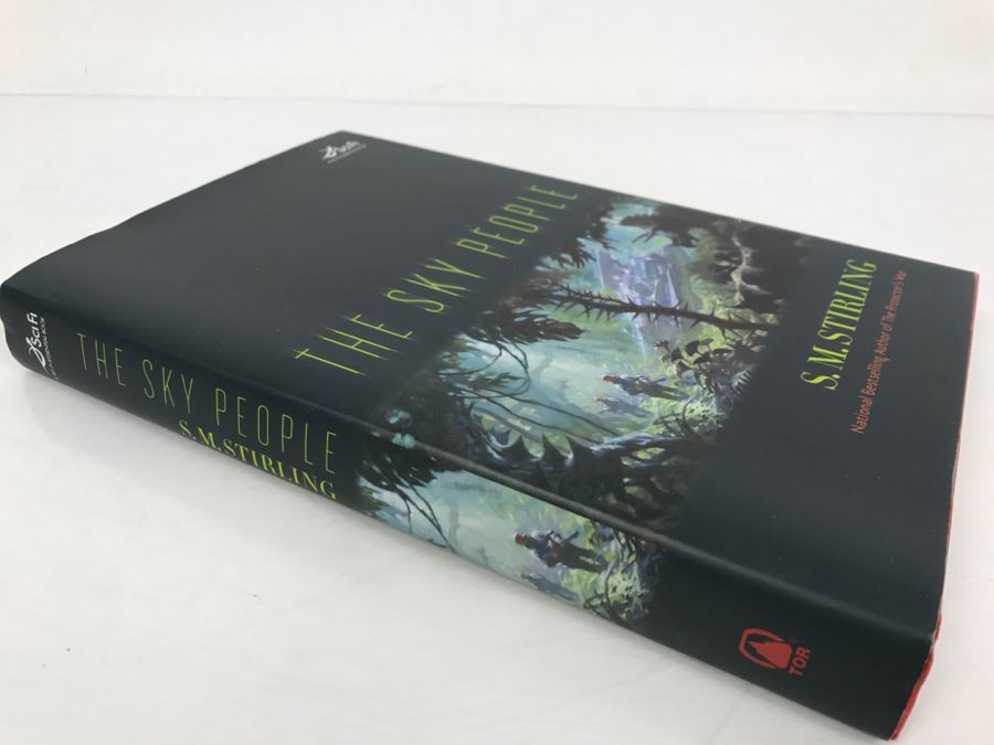 Signed First Edition 2006 Hardcover Book The Sky People By S.M. Stirling [Photo 3]