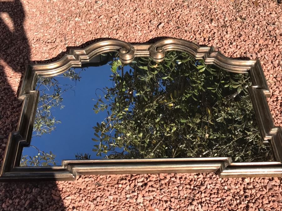 JUST ADDED - Stylish Wooden Hanging Wall Mirror [Photo 3]