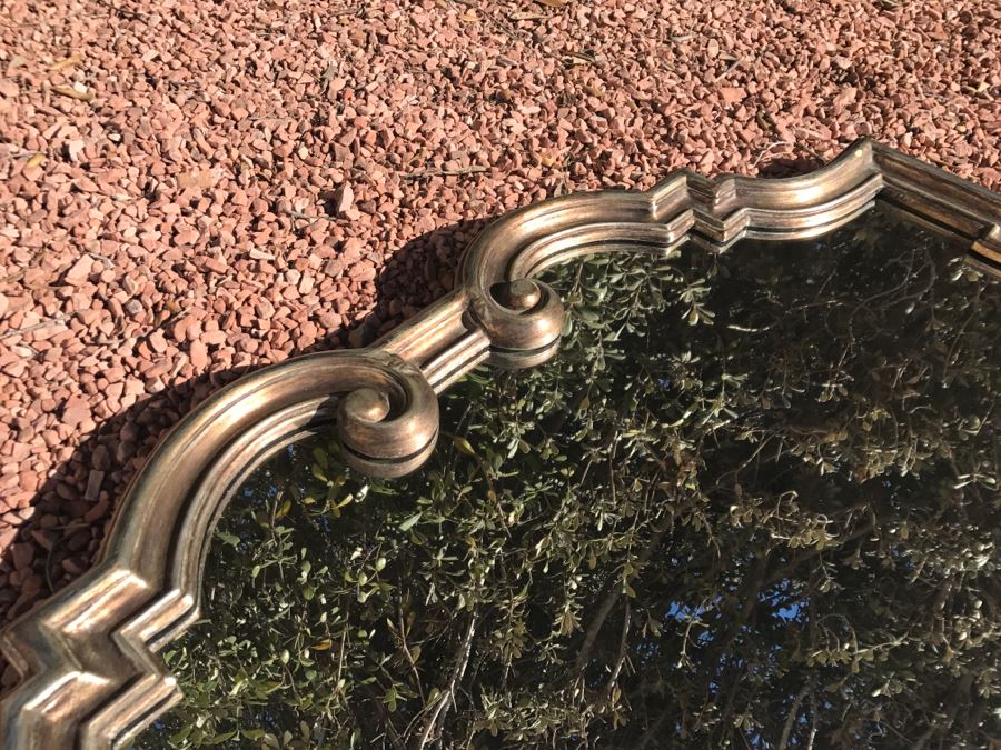 JUST ADDED - Stylish Wooden Hanging Wall Mirror [Photo 6]