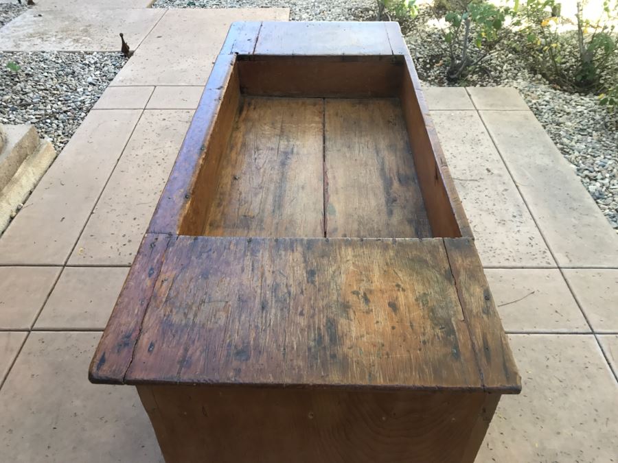 JUST ADDED - Antique Primitive Washstand Wash Basin Cabinet [Photo 3]