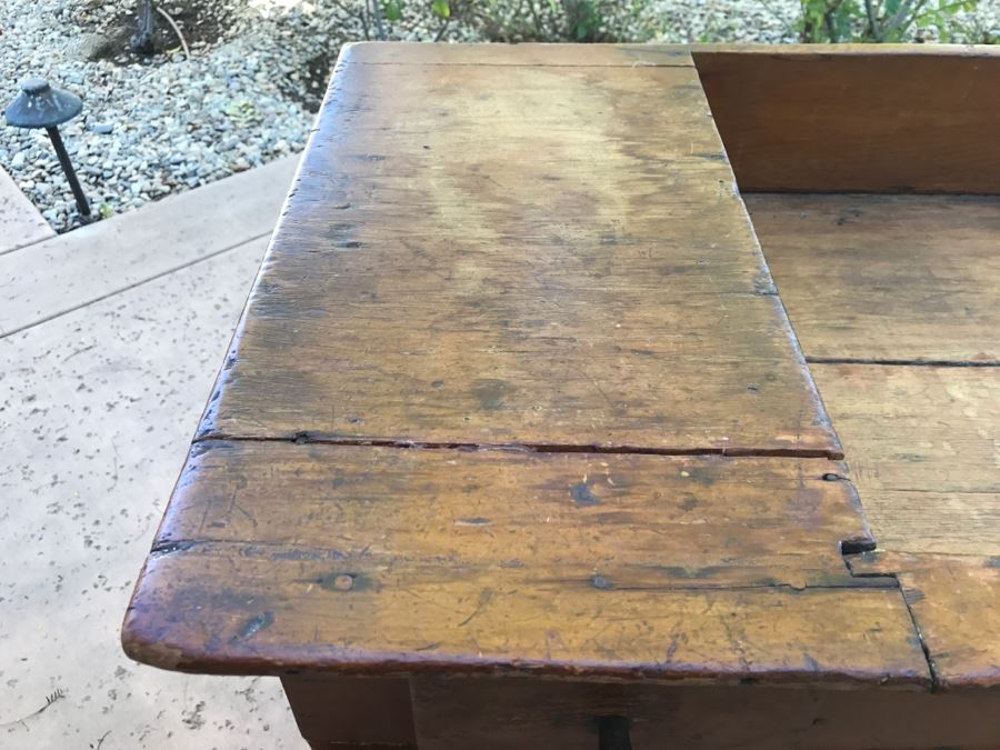 JUST ADDED - Antique Primitive Washstand Wash Basin Cabinet [Photo 18]