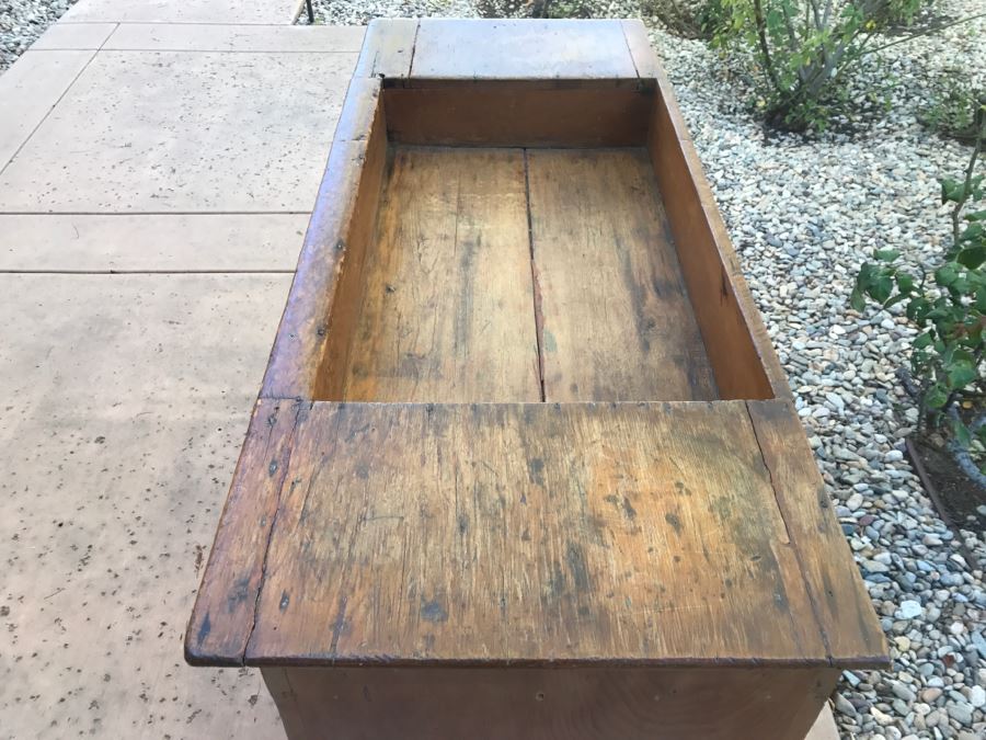 JUST ADDED - Antique Primitive Washstand Wash Basin Cabinet [Photo 10]