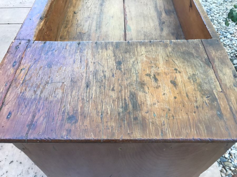 JUST ADDED - Antique Primitive Washstand Wash Basin Cabinet [Photo 11]