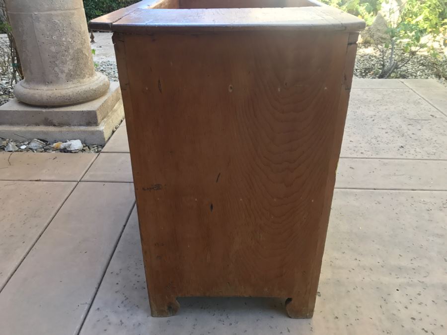 JUST ADDED - Antique Primitive Washstand Wash Basin Cabinet [Photo 21]