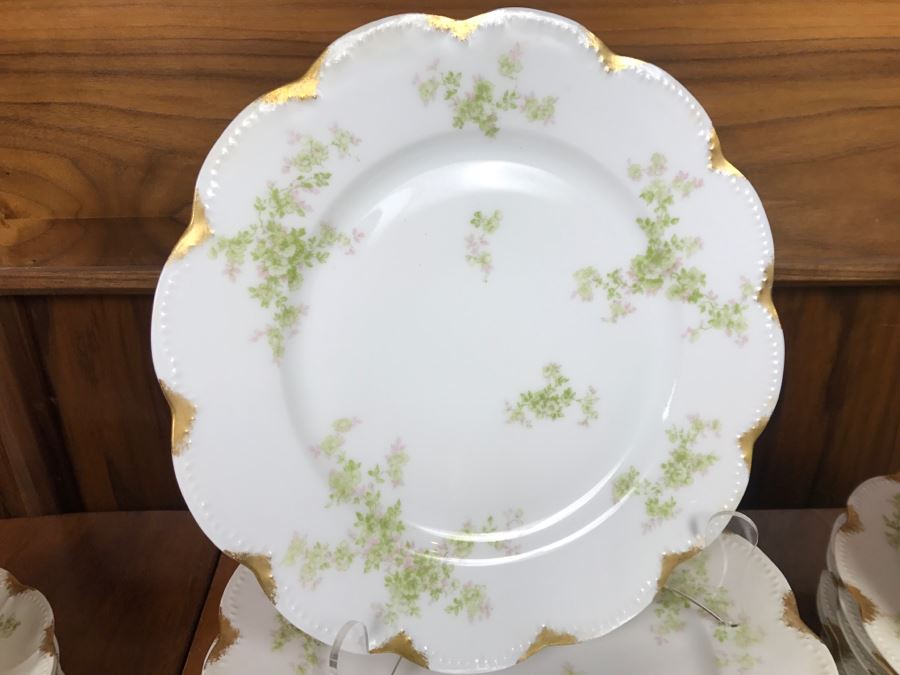 JUST ADDED - Haviland & Co Limoges France China Set Apx Service For 6 With China Serving Platters And Bowls - See All Photos [Photo 5]