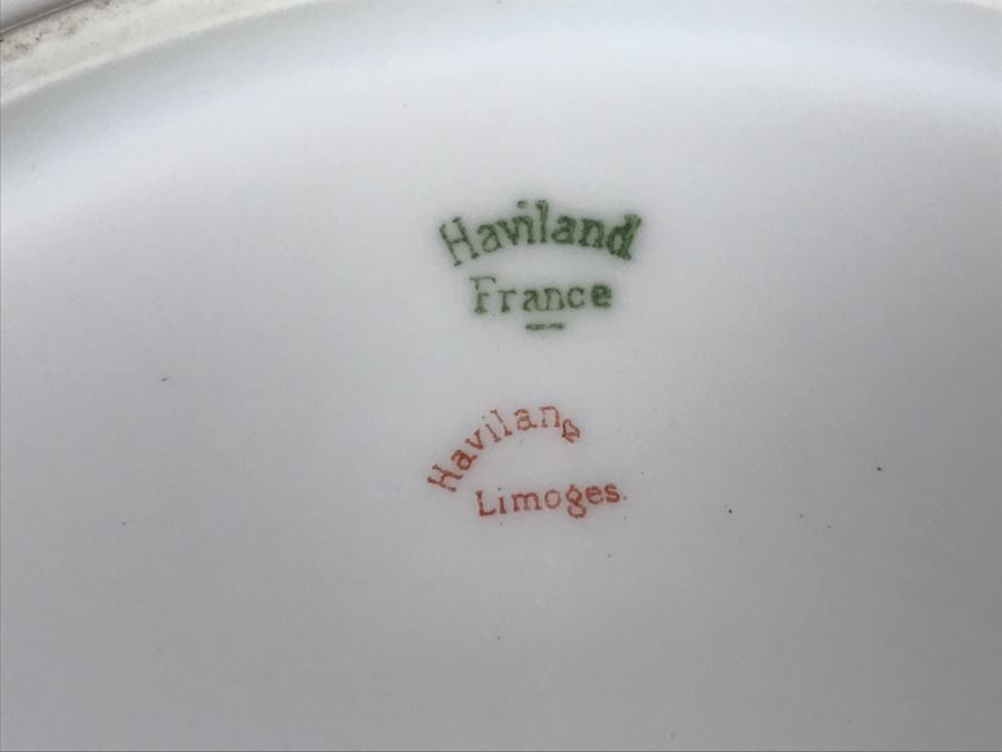 JUST ADDED - Haviland & Co Limoges France China Set Apx Service For 6 With China Serving Platters And Bowls - See All Photos [Photo 11]