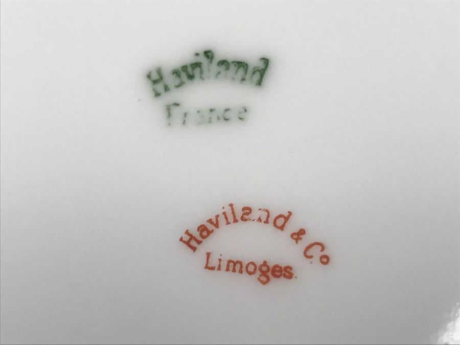 JUST ADDED - Haviland & Co Limoges France China Set Apx Service For 6 With China Serving Platters And Bowls - See All Photos [Photo 12]