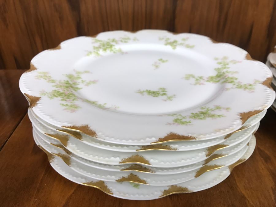 JUST ADDED - Haviland & Co Limoges France China Set Apx Service For 6 With China Serving Platters And Bowls - See All Photos [Photo 14]
