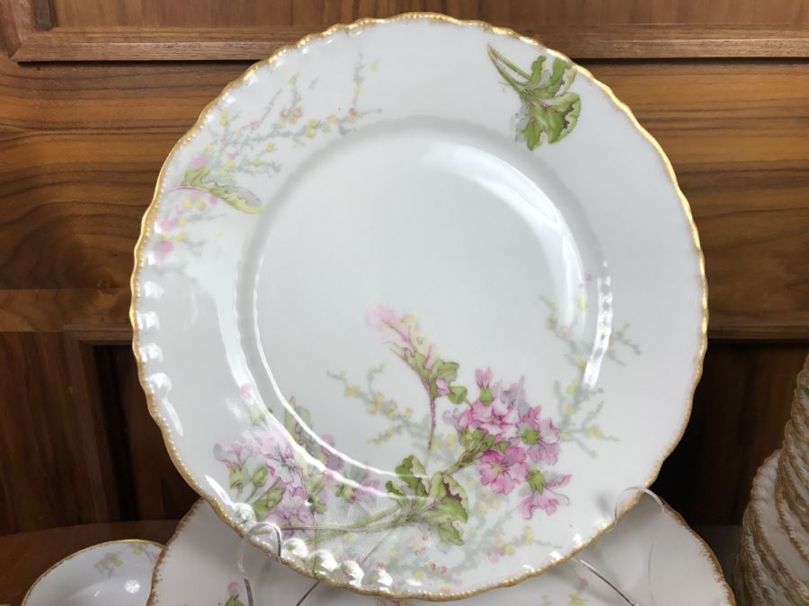 JUST ADDED - Theodore Haviland Limoges France China Set Apx Service For 12 - See All Photos [Photo 7]