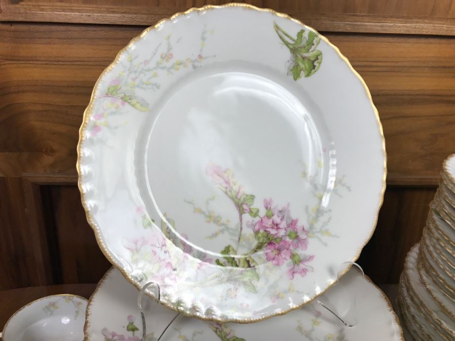 JUST ADDED - Theodore Haviland Limoges France China Set Apx Service For 12 - See All Photos [Photo 5]