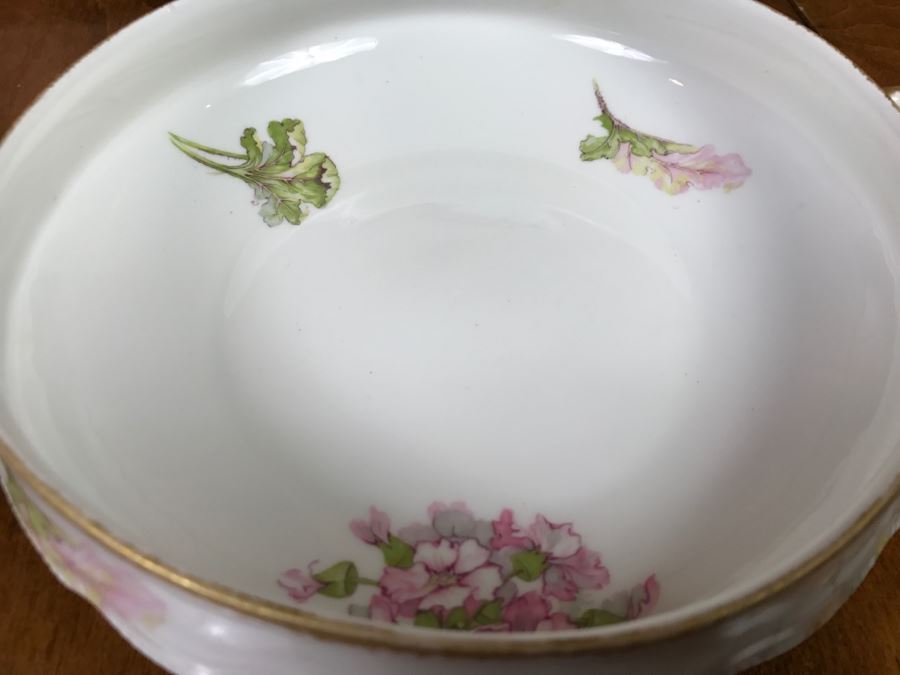 JUST ADDED - Theodore Haviland Limoges France China Serving Set Of (3) Covered Dishes- See All Photos [Photo 18]