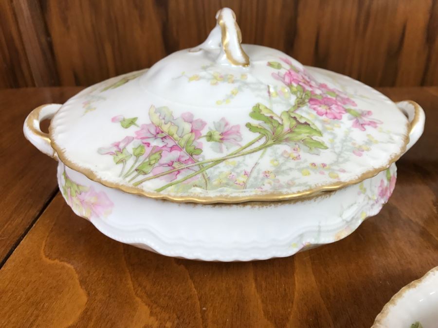 JUST ADDED - Theodore Haviland Limoges France China Serving Set Of (3) Covered Dishes- See All Photos [Photo 5]