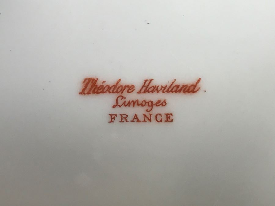 JUST ADDED - Theodore Haviland Limoges France China Serving Set Of (3) Covered Dishes- See All Photos [Photo 23]