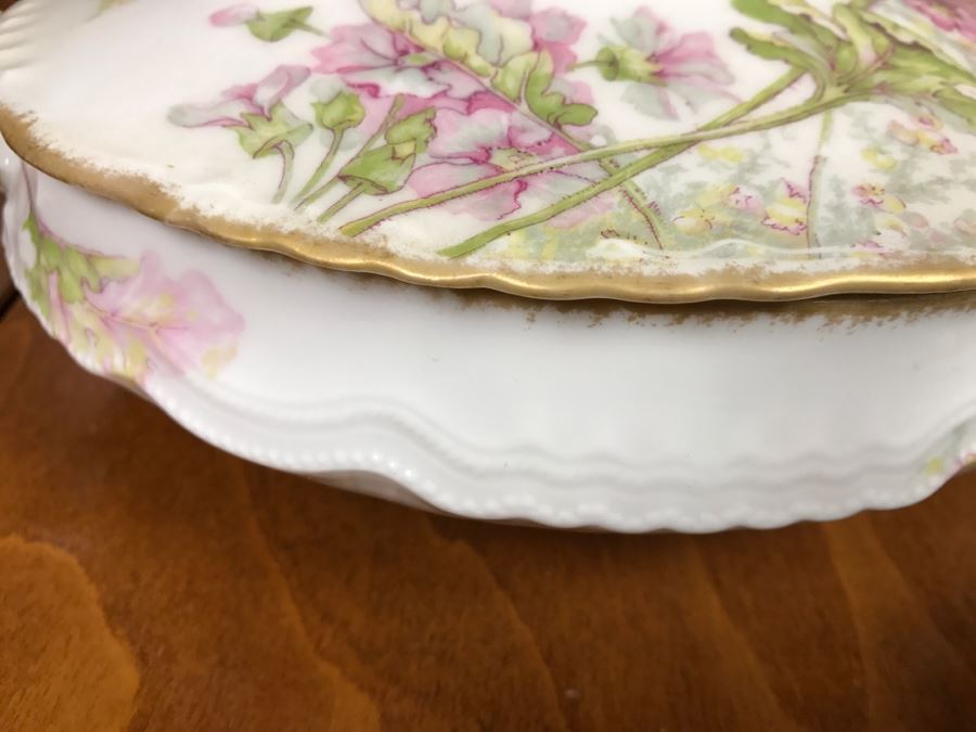 JUST ADDED - Theodore Haviland Limoges France China Serving Set Of (3) Covered Dishes- See All Photos [Photo 12]
