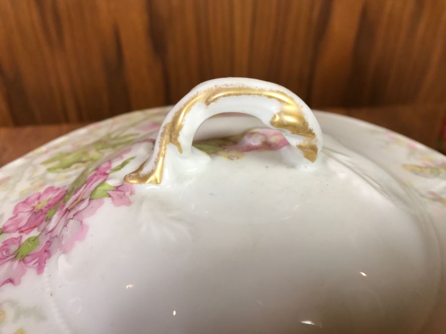 JUST ADDED - Theodore Haviland Limoges France China Serving Set Of (3) Covered Dishes- See All Photos [Photo 10]