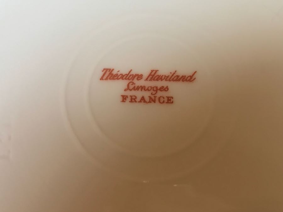 JUST ADDED - Theodore Haviland Limoges France China Serving Set Of (3) Covered Dishes- See All Photos [Photo 14]