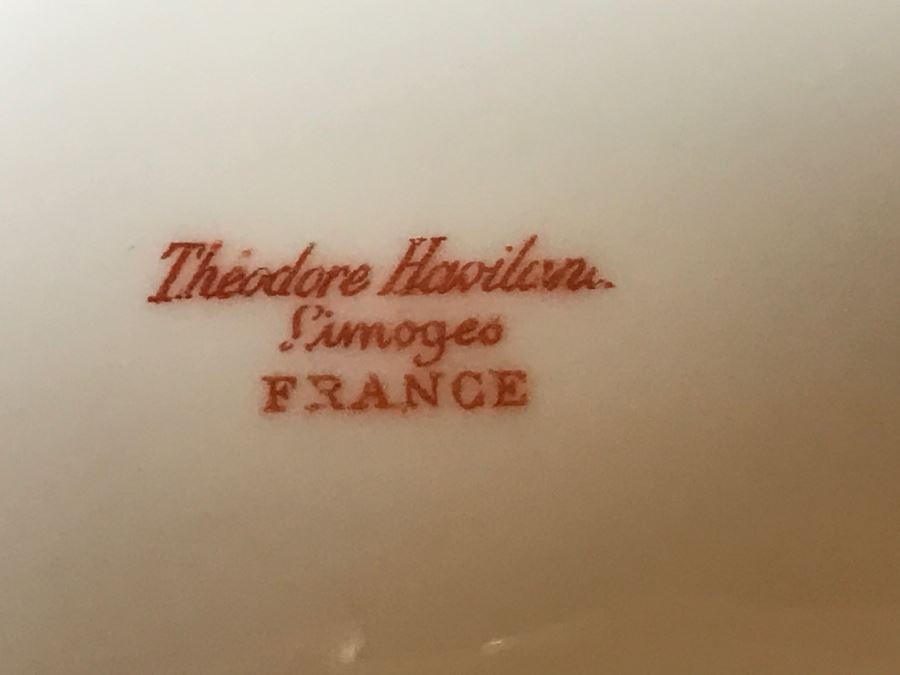 JUST ADDED - Theodore Haviland Limoges France China Serving Set Of (5) Nesting Serving Platters [Photo 5]