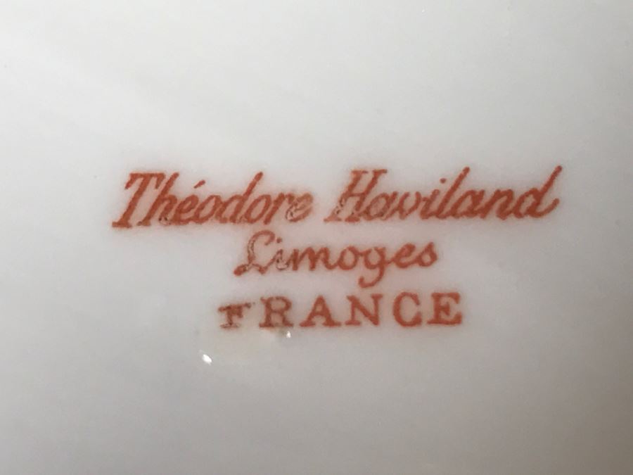 JUST ADDED - Theodore Haviland Limoges France China Serving Set Of (5) Nesting Serving Platters [Photo 3]