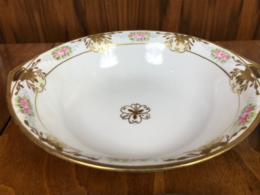 JUST ADDED - Vintage Hand Painted NIPPON Japan China Bowls [Photo 10]